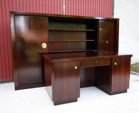 Gabinet ART DECO Bruno Paul, palisander