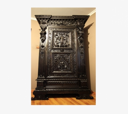 Neorenesansowa szafa z ok. 1880 roku Włochy 